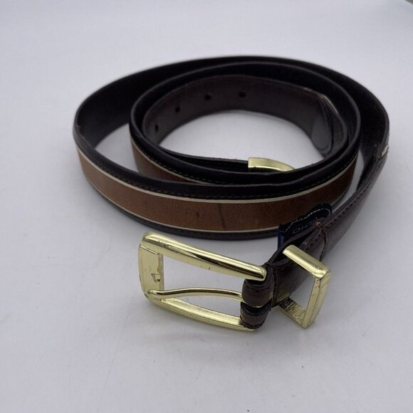 Bill Adler Men's Leather Size 42 Belt - Picture 2 of 5